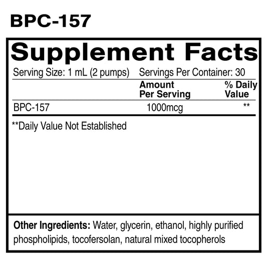 Oral Liposomal BPC-157