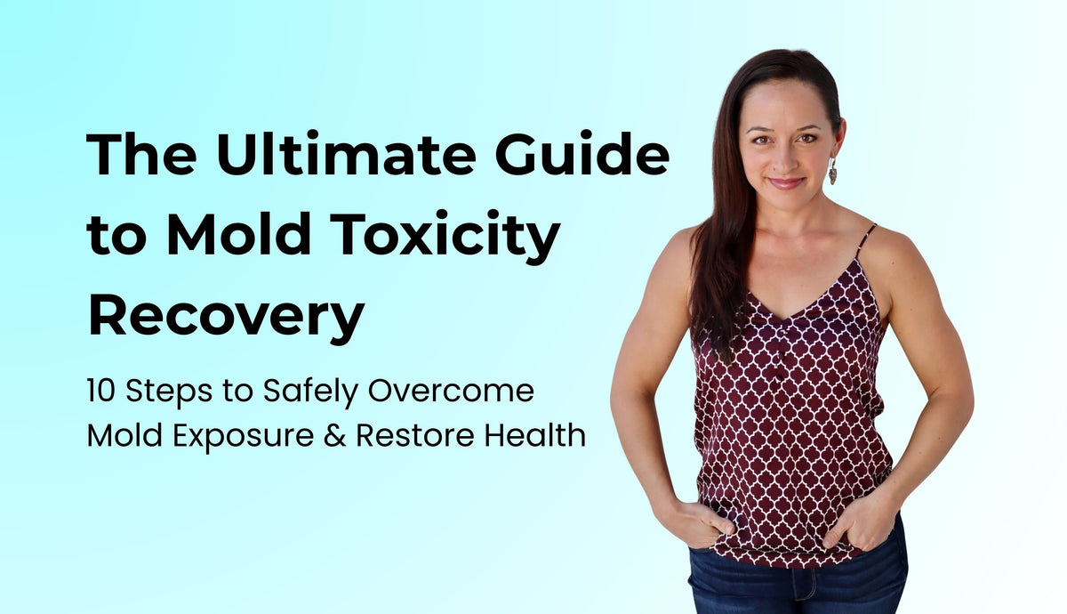Functional health practitioner explaining how to recover from mold toxicity with a step-by-step detox and healing protocol