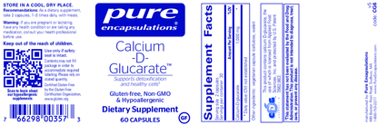 Calcium-D-Glucarate Pure Encapsulations
