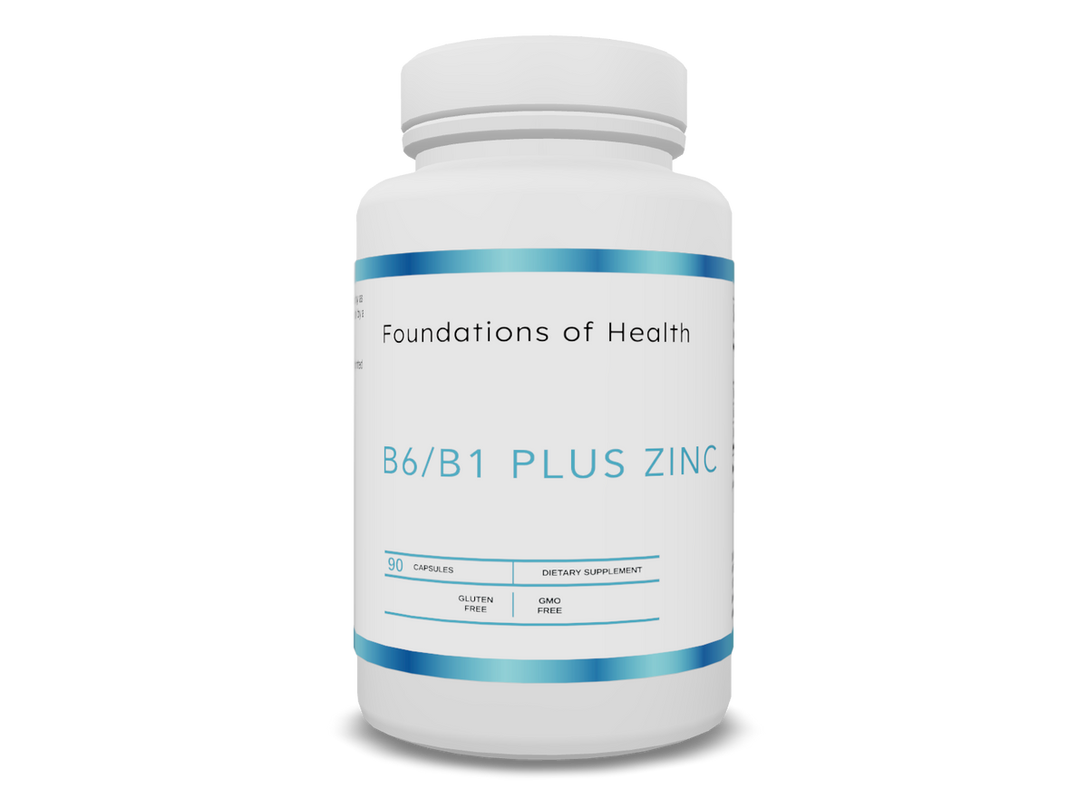 Foundations of Health B6/B1 PLUS Zinc