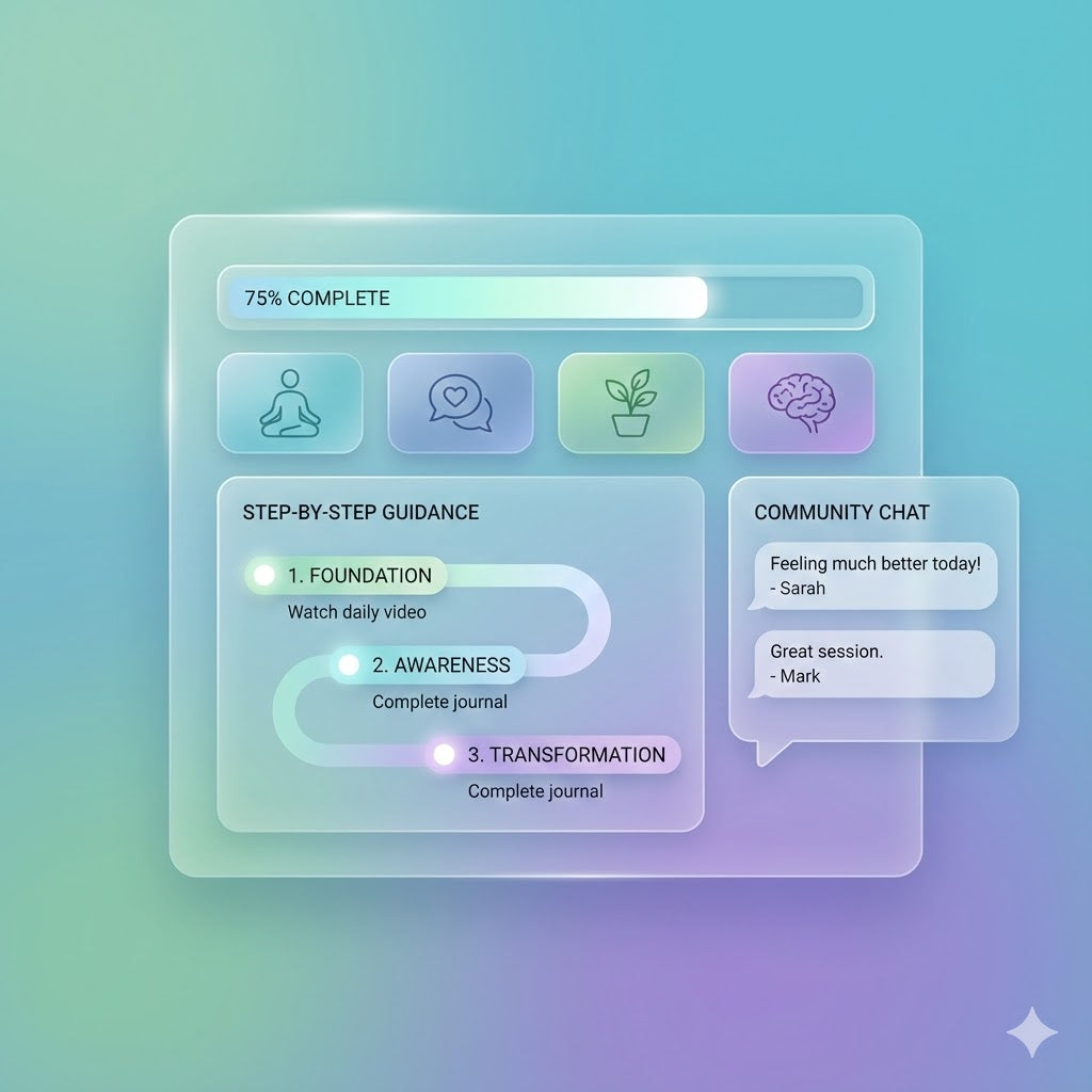 STEP 3 — Begin Your Healing Program