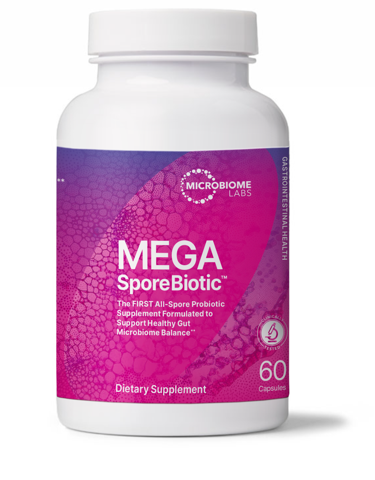 MegaSporeBiotic – Spore-Based Probiotic for Gut & Immune Health | Practitioner Grade 3rd Party Tested