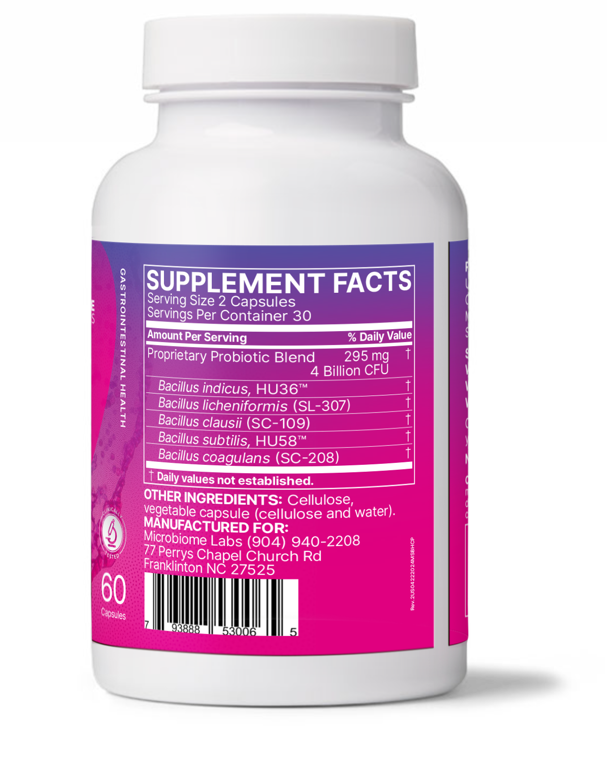 MegaSporeBiotic – Spore-Based Probiotic for Gut & Immune Health | Practitioner Grade 3rd Party Tested