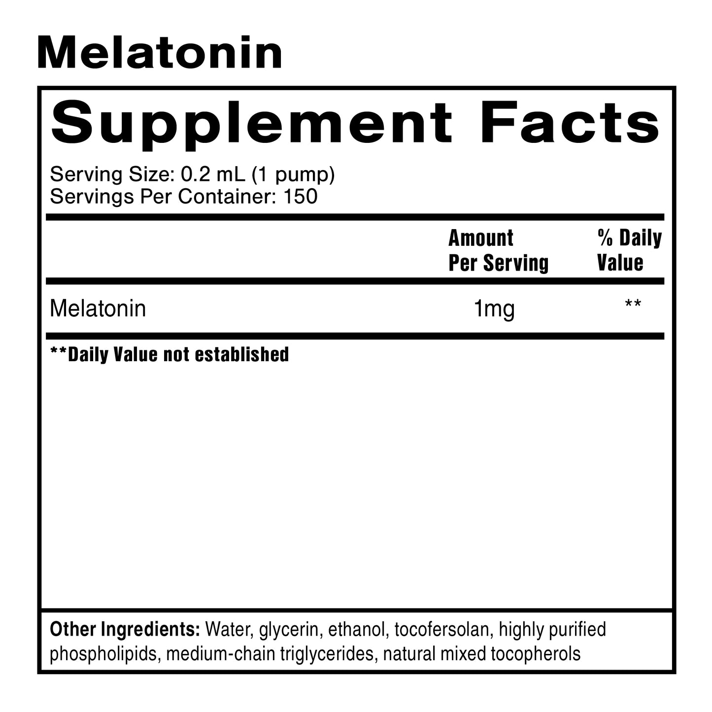 Melatonin | Practitioner Grade, 3rd Party Tested