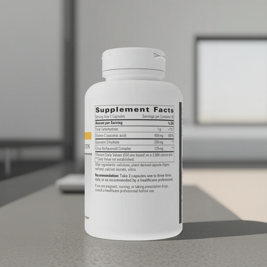 INTEGRATIVE VITAMIN C WITH QUERCETIN