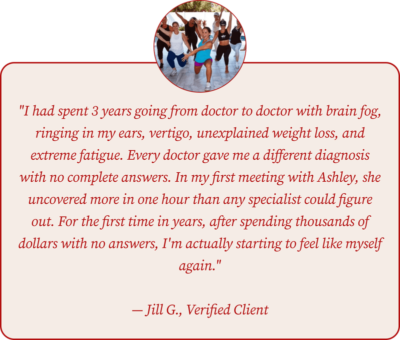 Client testimonial