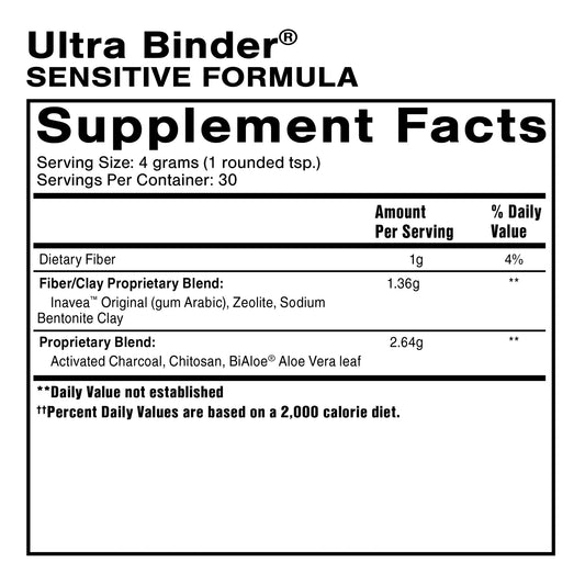 Ultra Binder® Sensitive | Practitioner Grade, 3rd Party Tested