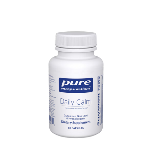 Daily Calm – Mood, Stress & Relaxation Support | Practitioner Grade 3rd Party Tested