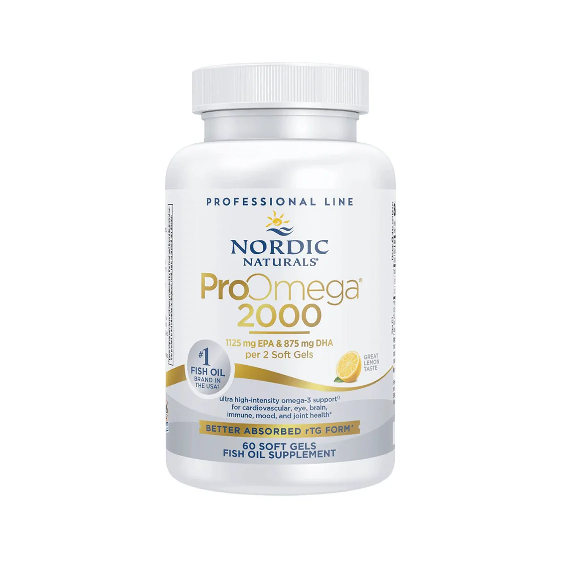 ProOmega® 2000 Omega-3 Eye Health Support | Practitioner Grade 3rd Party Tested