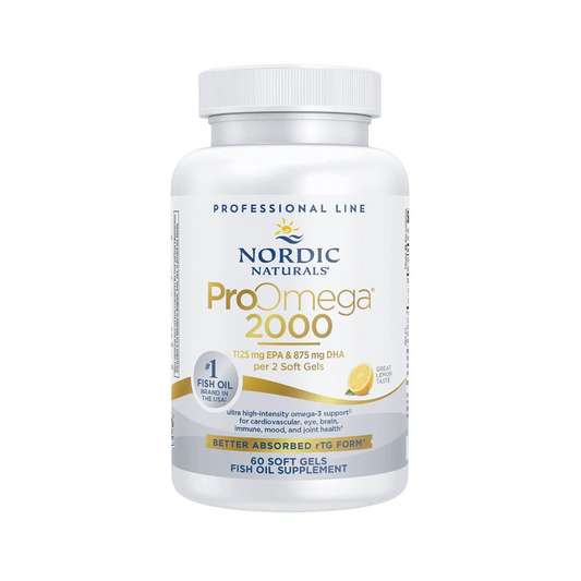 ProOmega® 2000 Omega-3 Eye Health Support | Practitioner Grade 3rd Party Tested